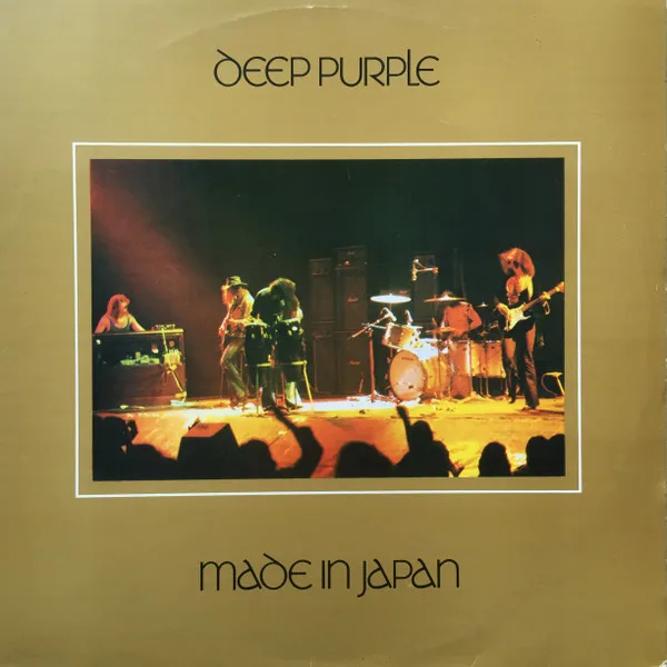 Capa de “Made In Japan”, de Deep Purple