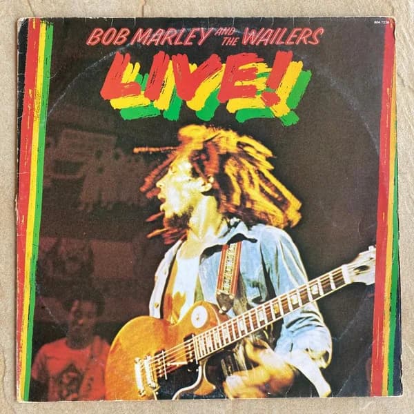 Capa de “Live”, de Bob Marley & The Wailers