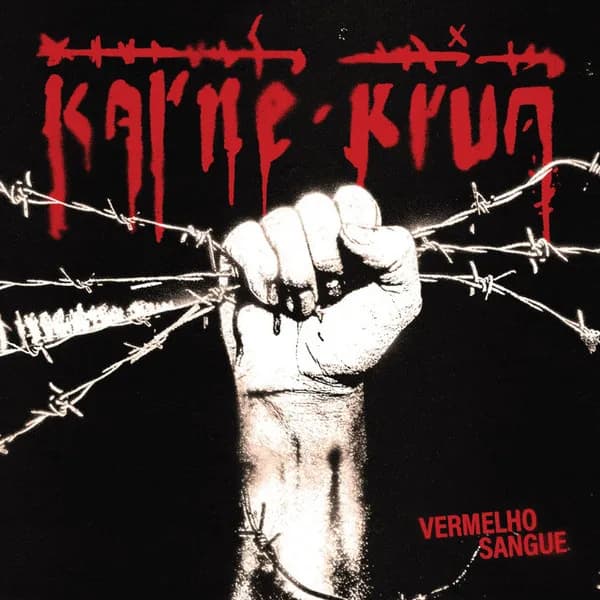 Capa de “Vermelho Sangue”, de Karne Krua