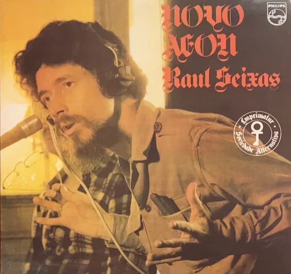 Capa de “Novo Aeon”, de Raul Seixas