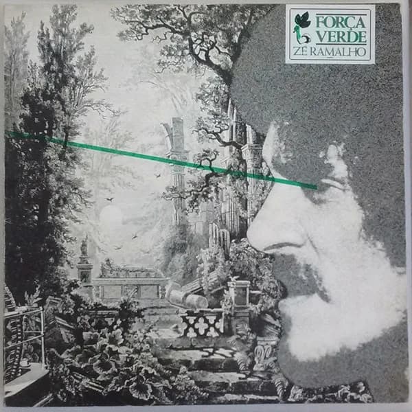 Capa de “Força Verde”, de Zé Ramalho