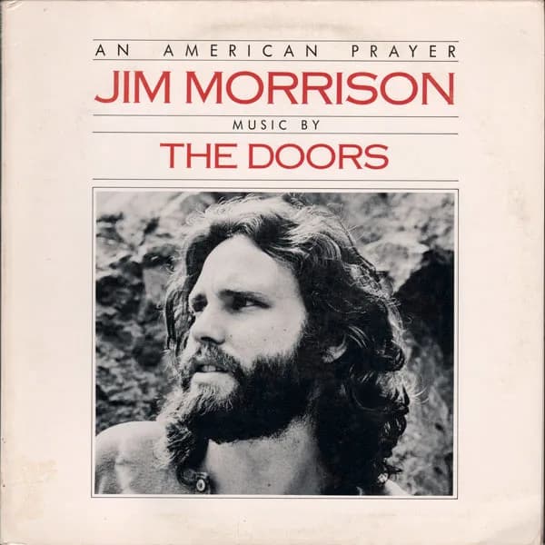 Capa de “An American Prayer”, de Jim Morrison Music By The Doors
