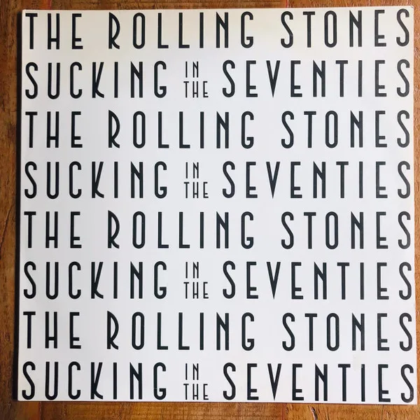 Capa de “Sucking In The Seventies”, de The Rolling Stones
